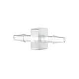 Barbed Union, for use with Soft-Walled Tubing For 1.6 mm ID Tubing, Polypropylene, Each